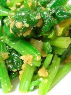 醤油麹でほうれん草のごま和え-レシピのメイン写真