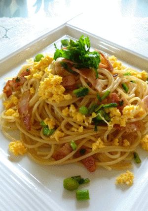 彩り鮮やか春の菜花パスタ♪-レシピのメイン写真