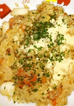 ドレッシングと炊飯器で簡単★ピラフ★-レシピのメイン写真