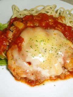 イタリアンチーズハンバーグ-レシピのメイン写真