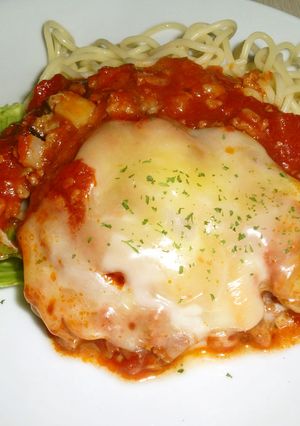 イタリアンチーズハンバーグ-レシピのメイン写真