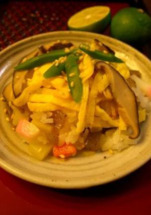 田舎風ちらし寿司-レシピのメイン写真