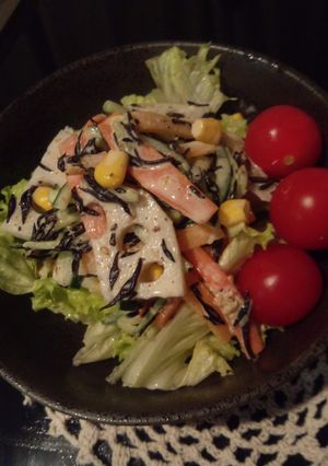 ひじきとれんこんの野菜たっぷりサラダ-レシピのメイン写真