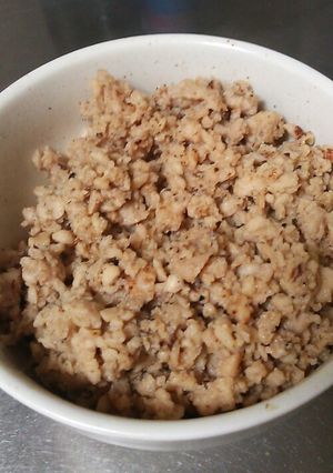 しっとり♪塩麹鶏そぼろ-レシピのメイン写真