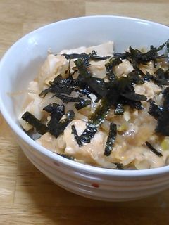 豆腐の卵とじ丼-レシピのメイン写真