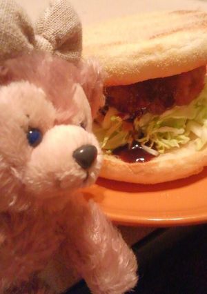 『ｲﾝｸﾞﾘｯｼｭﾏﾌｨﾝバーガー』-レシピのメイン写真