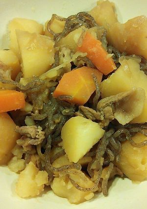 ご飯がすすむ☆子供も喜ぶ肉じゃが-レシピのメイン写真