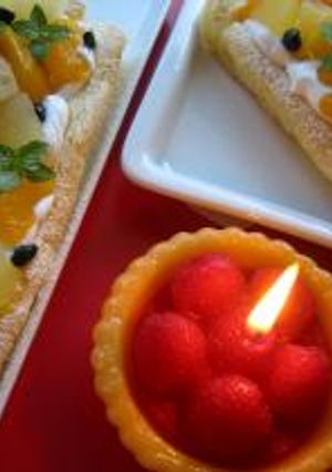 お誕生日にフルーツパイはいかが♪-レシピのメイン写真