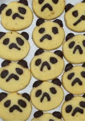 パンダクッキー-レシピのメイン写真