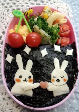 バレンタイン弁当♡-レシピのメイン写真