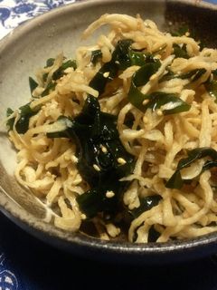 プレ農家めし◆切り干し大根ワカメの酢の物-レシピのメイン写真