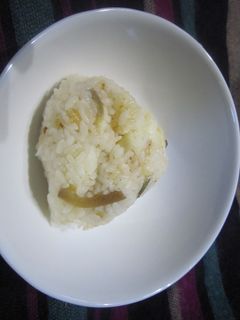 鱈と昆布と刻み生姜の炊き込みご飯-レシピのメイン写真