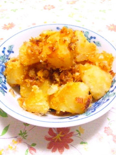 調味料1つで簡単!天かすおじゃがくん♪-レシピのメイン写真