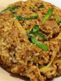 韓国風!?ネギたっぷりピリ辛炒飯♪♪-レシピのメイン写真