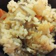 残った肉じゃがで炊き込みご飯