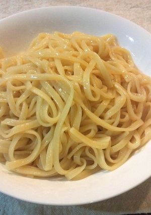 干しうどんをつけ麺用中華麺に変える裏技！-レシピのメイン写真