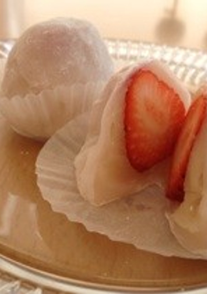 簡単♡いちご大福-レシピのメイン写真