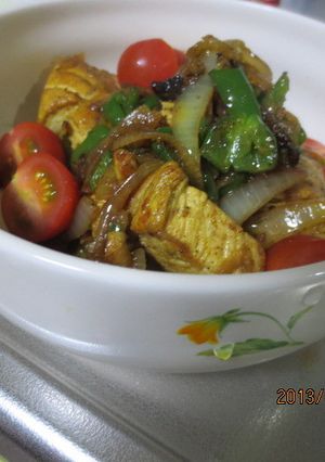 胸肉のカレー粉炒め-レシピのメイン写真