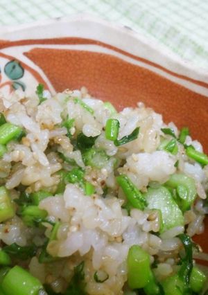 捨てないで！かぶの葉チャーハン☆-レシピのメイン写真
