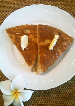 ☆全粒粉バナナヨーグルホットケーキ☆-レシピのメイン写真