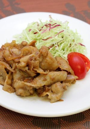 簡単さっぱり♪ぽん酢de豚しょうが焼き-レシピのメイン写真
