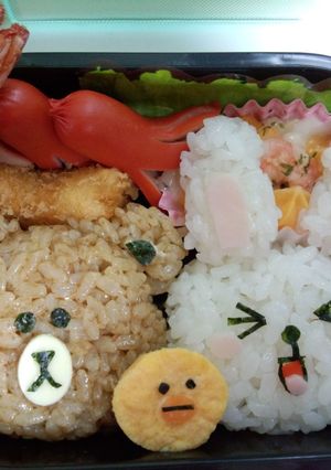 キャラ弁☆ＬＩＮＥ　ブラウン&コニー-レシピのメイン写真
