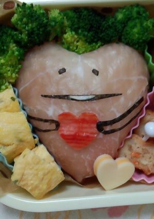 キャラ弁　なめこ栽培キット＊ラブなめこ-レシピのメイン写真
