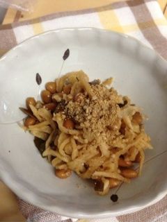 甘酢漬け切り干し大根の納豆和え-レシピのメイン写真