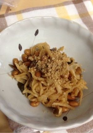 甘酢漬け切り干し大根の納豆和え-レシピのメイン写真