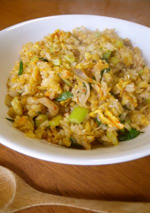 ぜんぜんたいへんじゃない牛蒡セロリ炒飯-レシピのメイン写真
