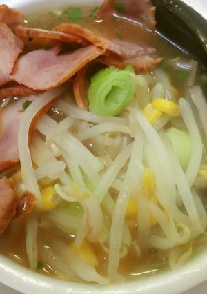 超安カップ麺で手早く本格味噌ラーメン風-レシピのメイン写真