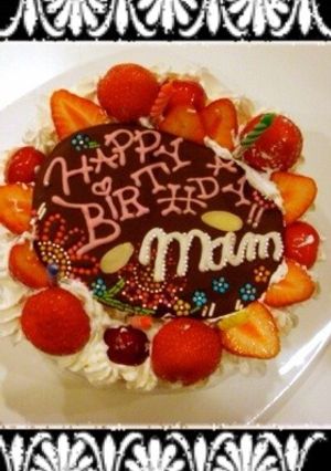 デコレーション◦チョコプレート〔覚書〕-レシピのメイン写真