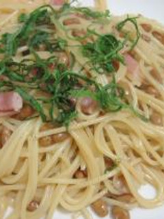 試行錯誤の納豆スパ-レシピのメイン写真
