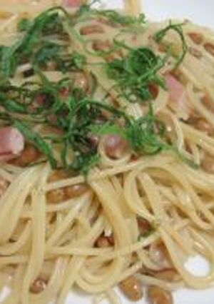 試行錯誤の納豆スパ-レシピのメイン写真