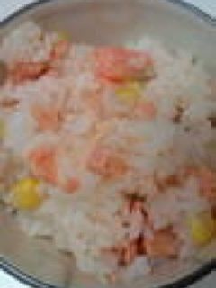 鮭とコーンの炊き込みご飯☆-レシピのメイン写真