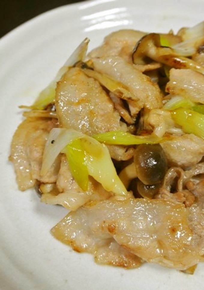 豚肉とねぎの山椒辣油炒め-レシピのメイン写真