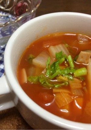 残り野菜で☆冬のミネストローネ♡-レシピのメイン写真