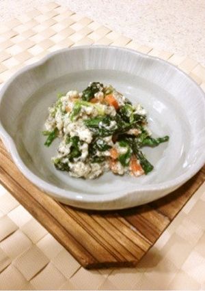 白和え〜栄養満点黒すり胡麻入り-レシピのメイン写真