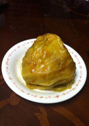 ロールキャベツおにぎり-レシピのメイン写真