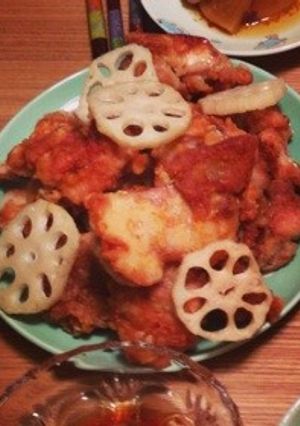簡単唐揚げ( •ॢ◡-ॢ)-♡-レシピのメイン写真
