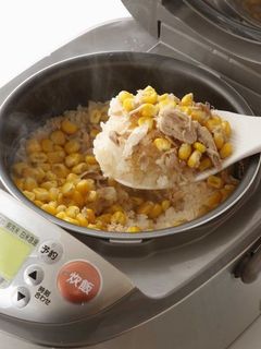 炊飯器で簡単コーンツナピラフ-レシピのメイン写真