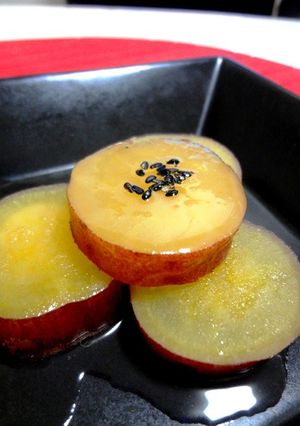 サツマイモの蜂蜜バターレモン煮-レシピのメイン写真