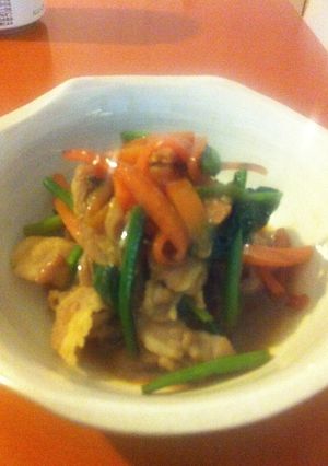 速攻!!豚肉の野菜炒め-レシピのメイン写真