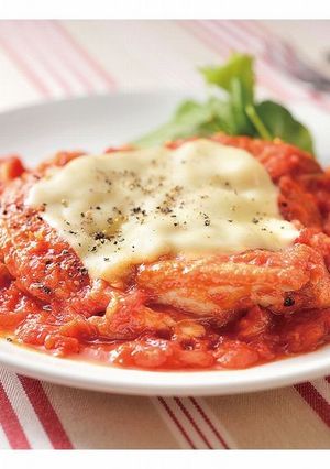 チーズと鶏肉のトマト煮-レシピのメイン写真