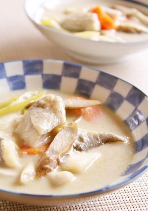 タラと根菜の味噌クリームシチュー-レシピのメイン写真