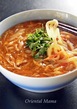 ふうふう～蟹カマとろみ卵うどん＾＾-レシピのメイン写真