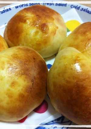 クリームパンができちゃった♡-レシピのメイン写真