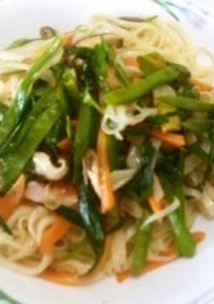 稲庭焼きうどん-レシピのメイン写真