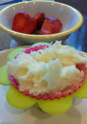 離乳食に◎　超簡単レンジで蒸しパン-レシピのメイン写真