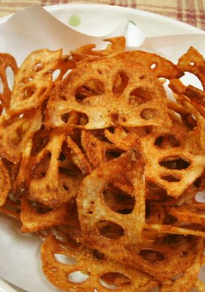 ♪れんこんチップスコンソメ味♪-レシピのメイン写真